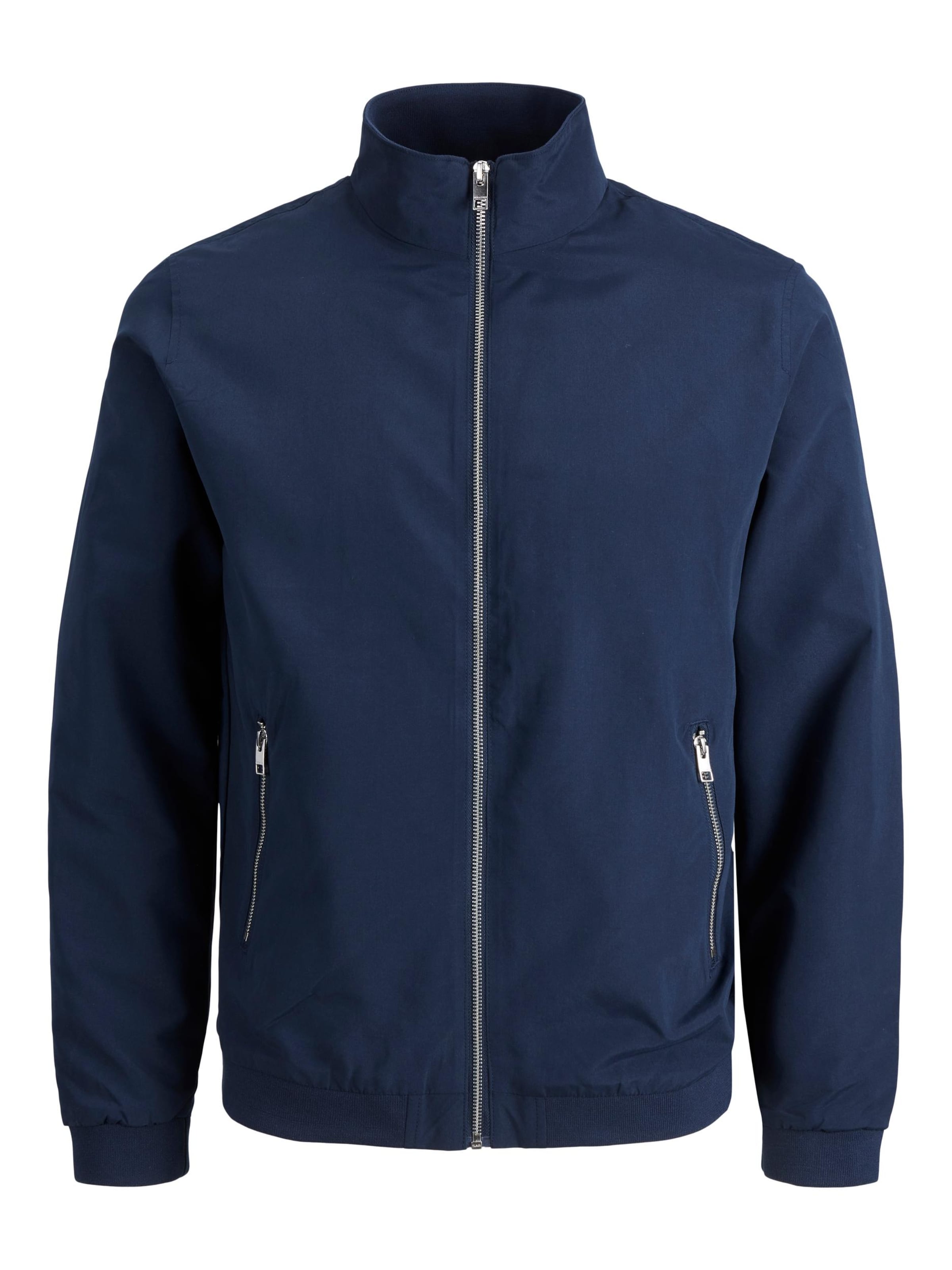 Pepe Jeans Between-Season Jacket 'MUSTREL' in Marine Blue