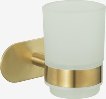 Wenko Zahnputzbecher 'Orea' in Gold: Vorderseite