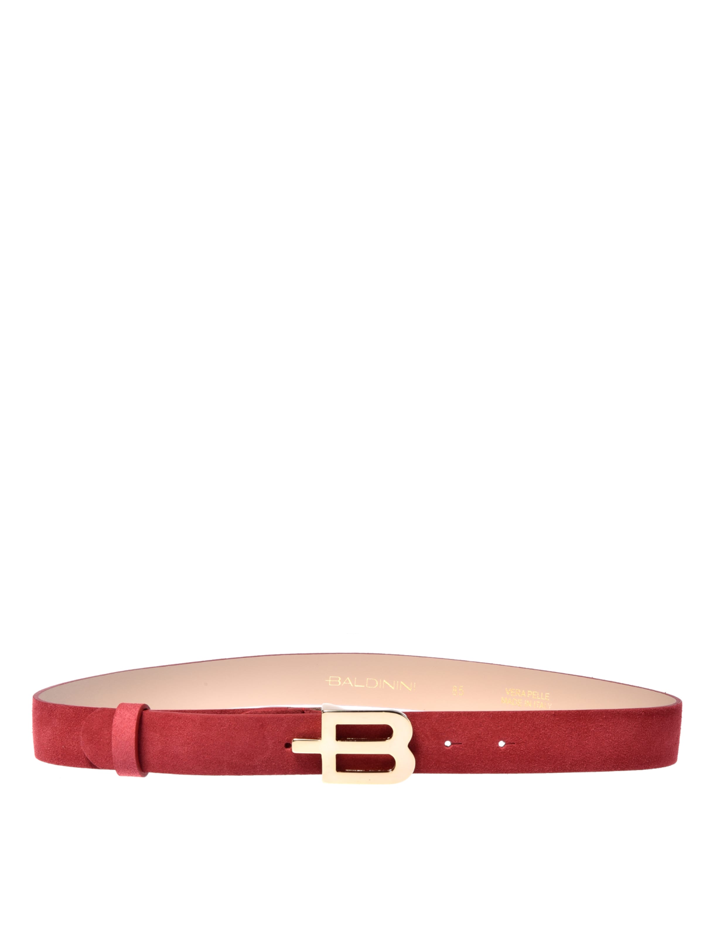 BALDININI Belt in Red: front