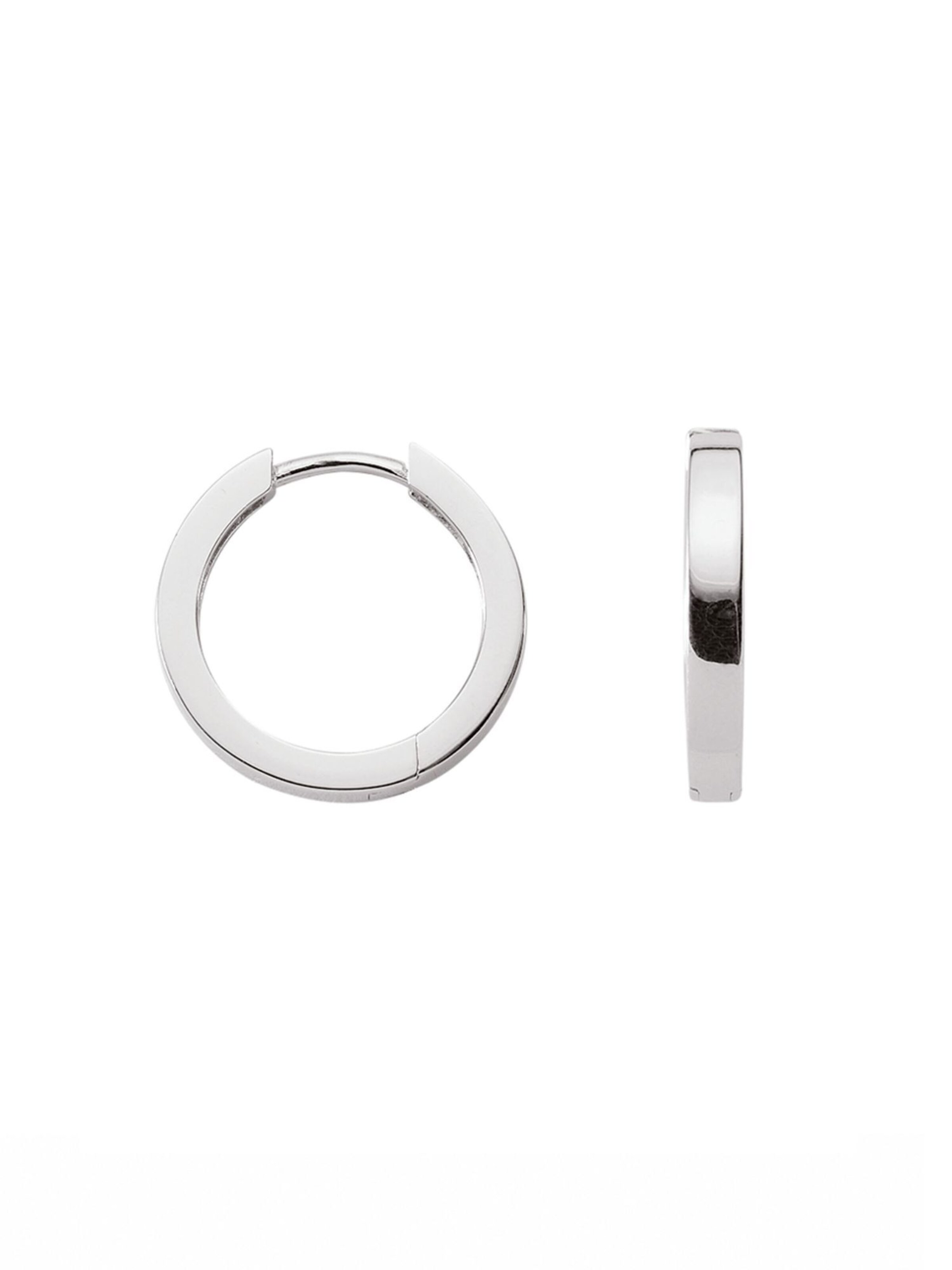 Adelia´s Earrings in Silver: front