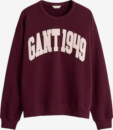 GANT - Sweatshirt em vermelho: frente