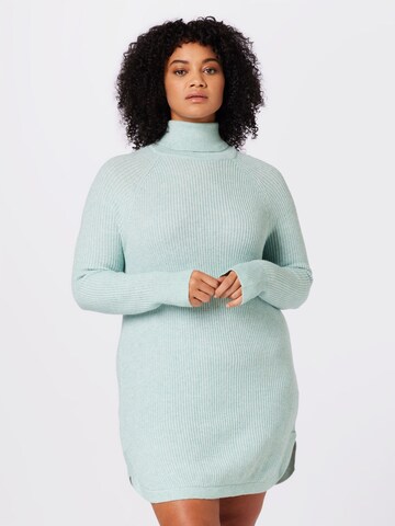 ONLY Carmakoma Sweater 'Fia Katia' in Blue: front