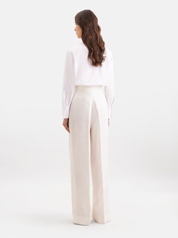 Regular Pantalon SEIDENSTICKER en blanc