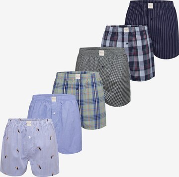 Phil & Co. Berlin Boxer shorts 'Classic' in Blue: front