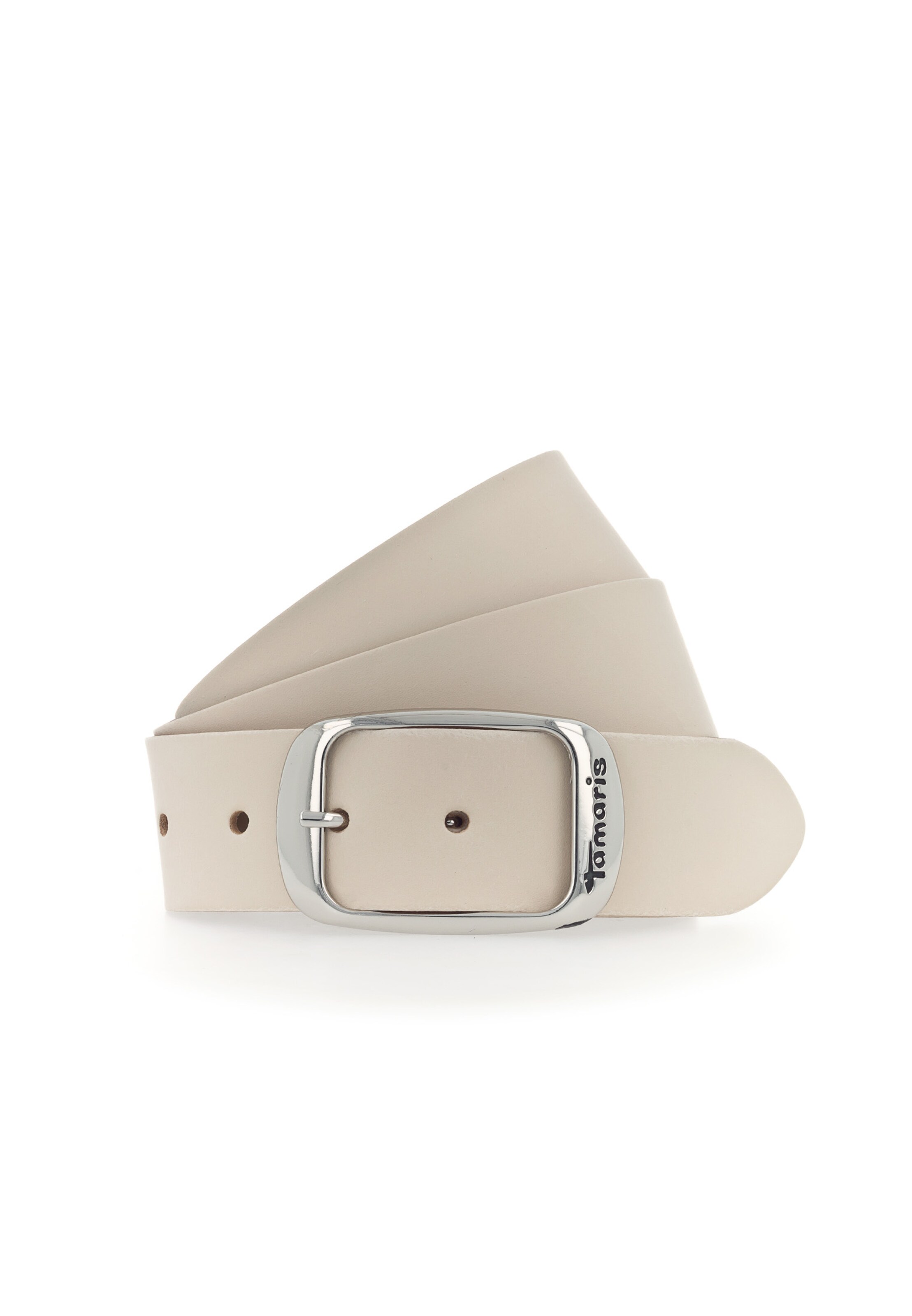 Tamaris Belt ' Essential Classics ' in Beige: front
