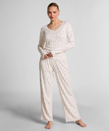 Hunkemöller Slaapshirt in Wit: voorkant