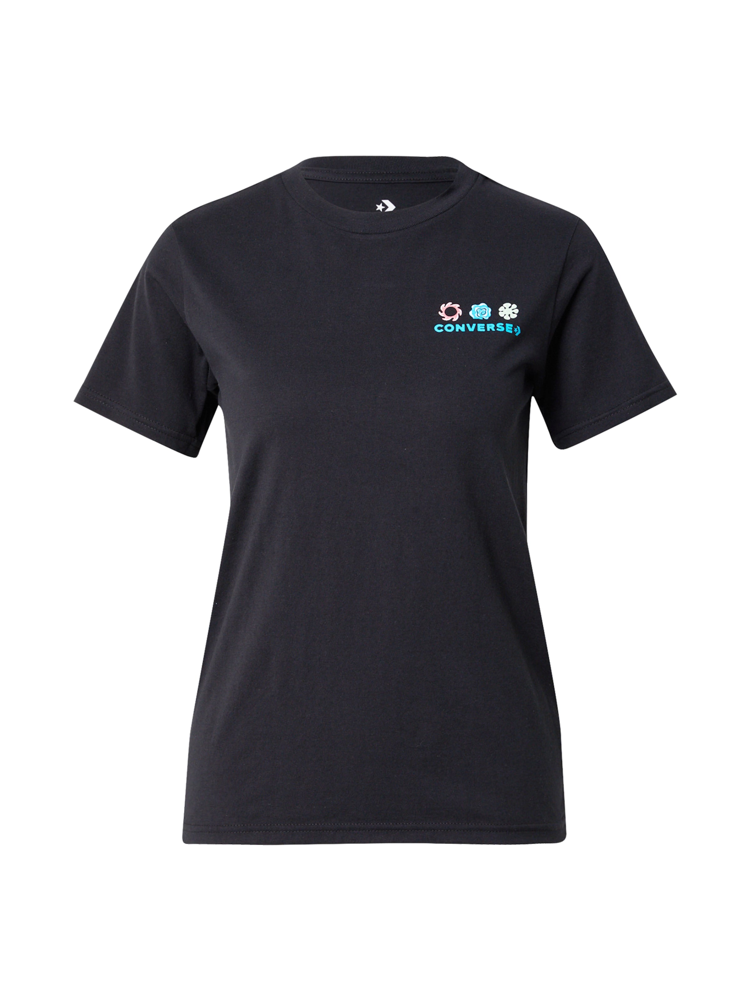 CONVERSE Tričko 'SEA' – černá: přední strana