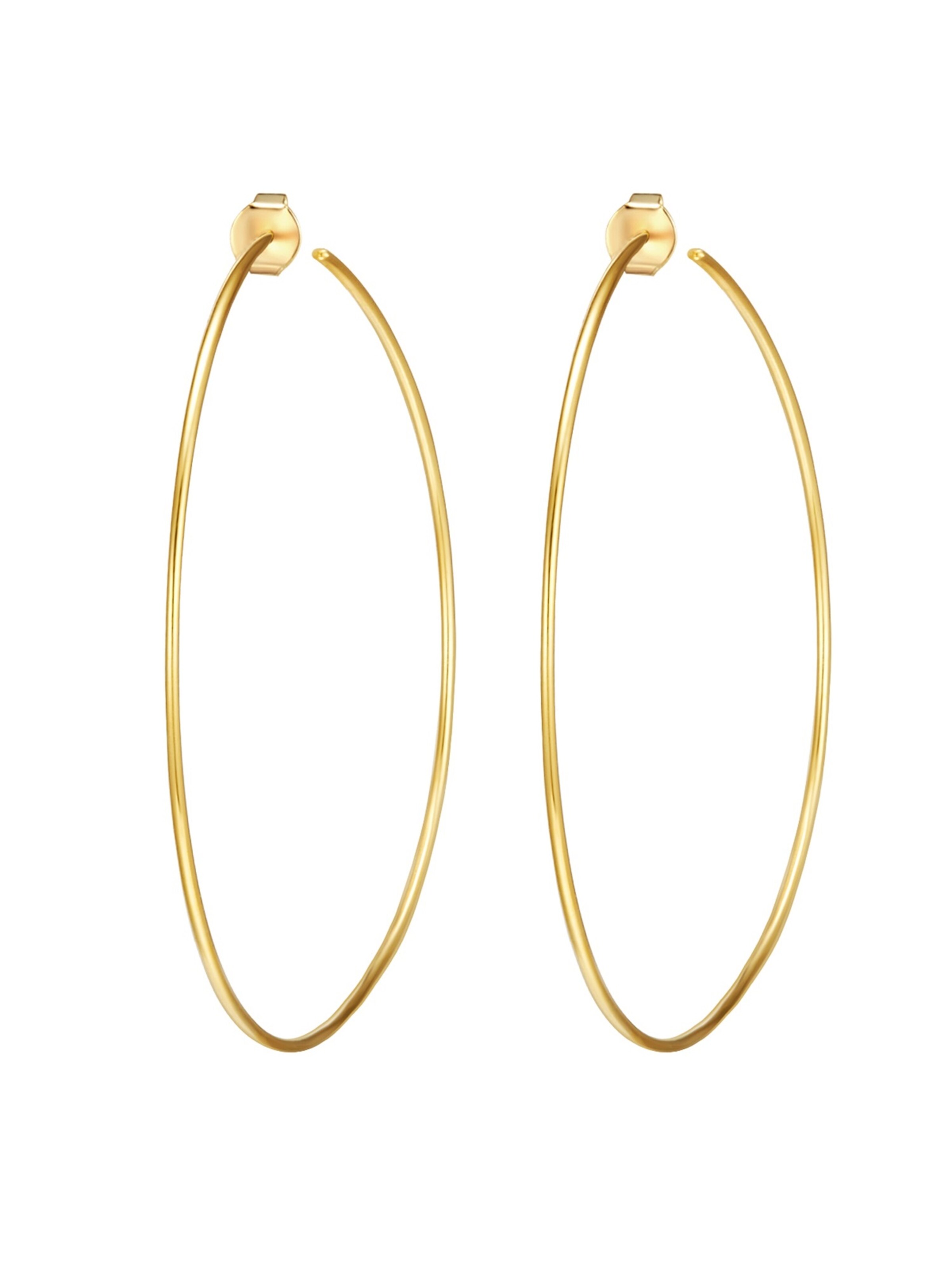 Orecchini Lulu & Jane di colore giallo oro, Visualizzazione prodotti