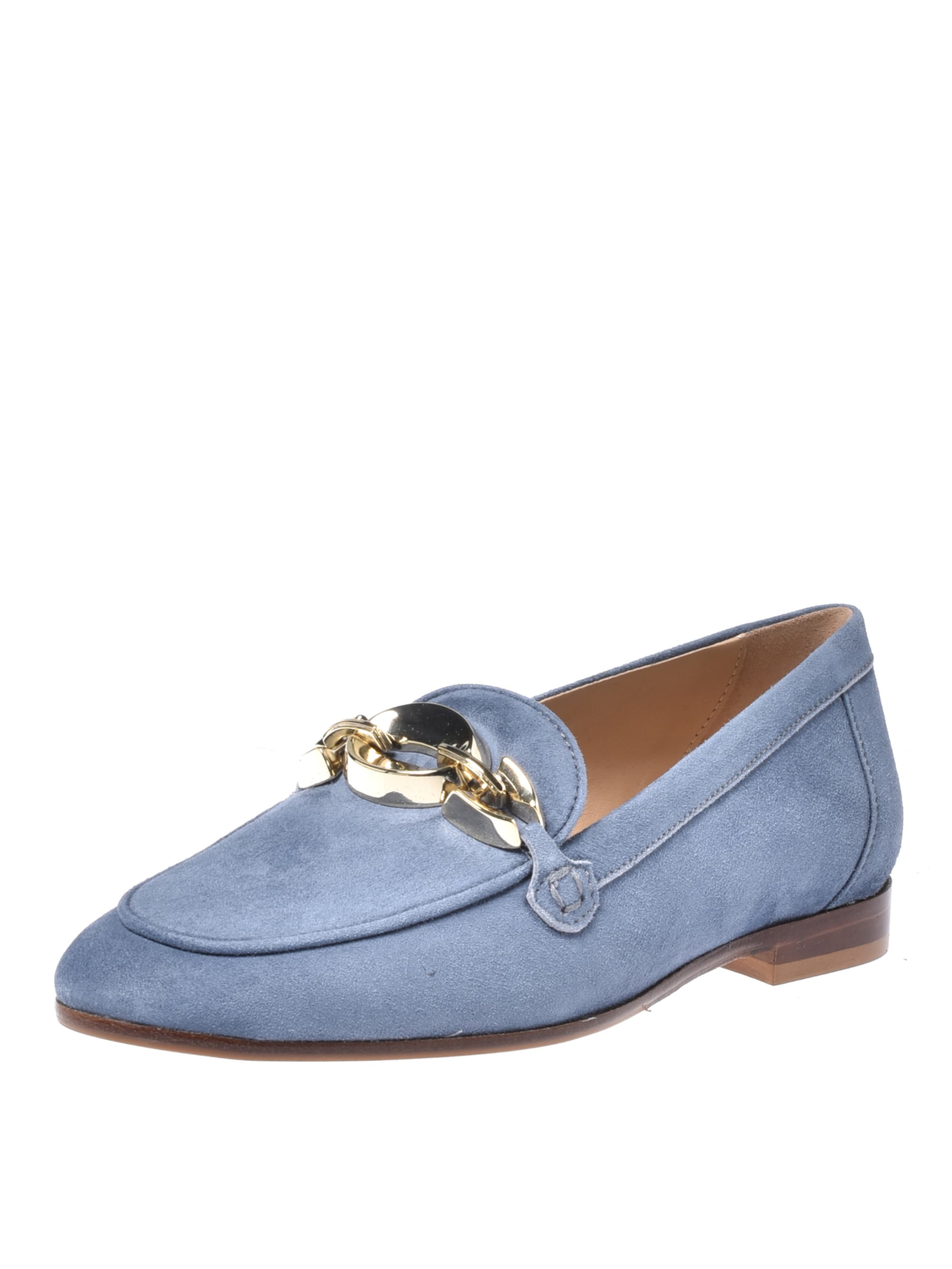 BALDININI Instappers in Blauw: voorkant