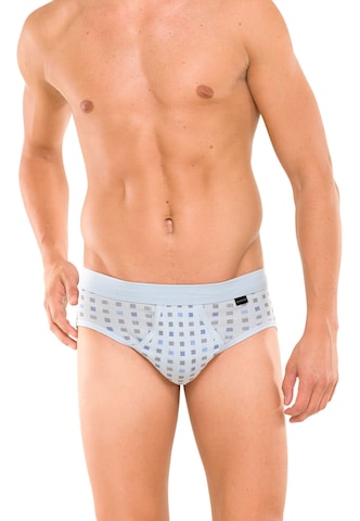 SCHIESSER - Braga en azul: frente