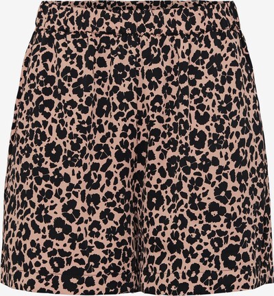 PIECES Curve Shorts 'Alli' in rosé / schwarz, Produktansicht