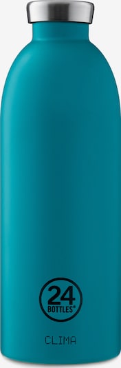24Bottles Isolierflasche 'Clima' in One Size in türkis / schwarz / silber, Produktansicht
