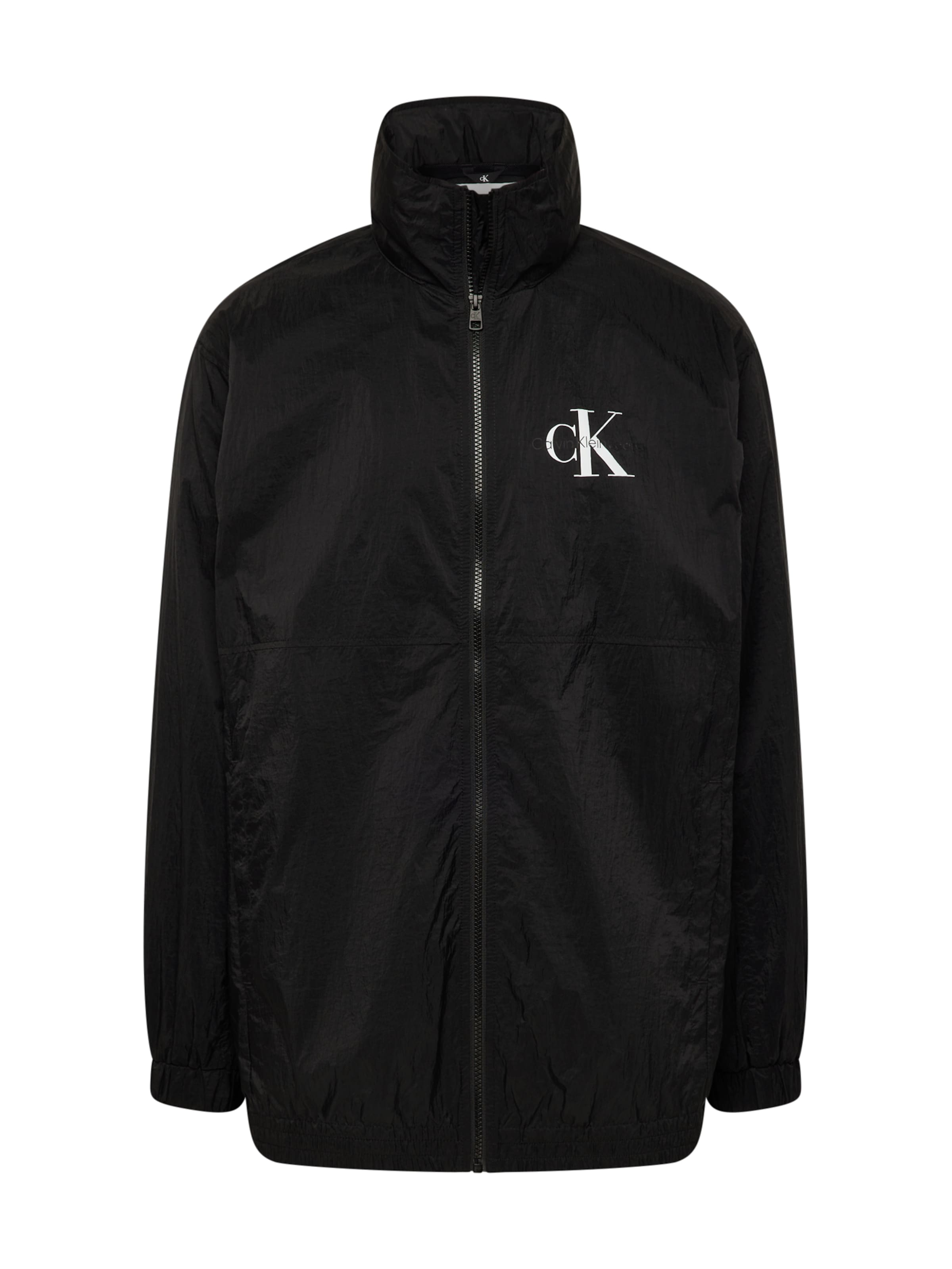 Calvin Klein Jeans Jacke in Schwarz: Vorderseite