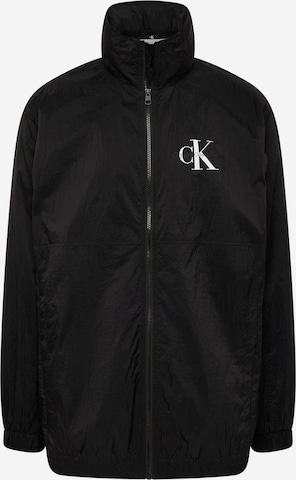 Calvin Klein Jeans Übergangsjacke in Schwarz: predná strana