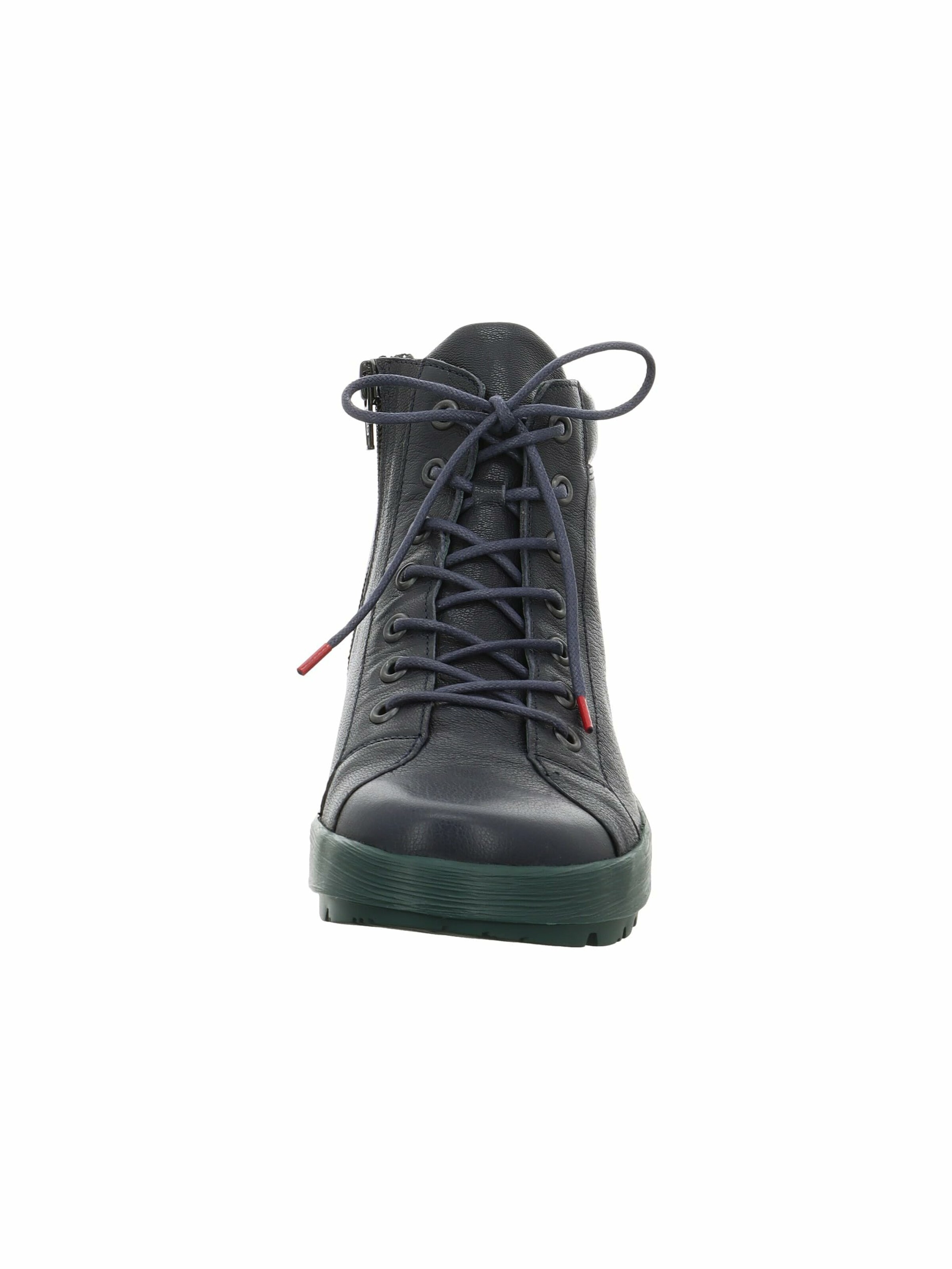 THINK! Lace-Up Ankle Boots in Blue