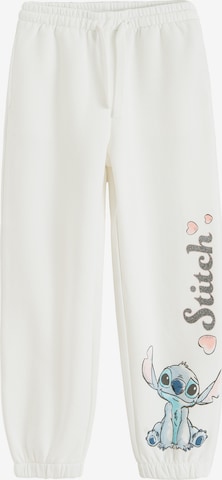 balta Cool Club Siaurėjantis Kelnės: priekis