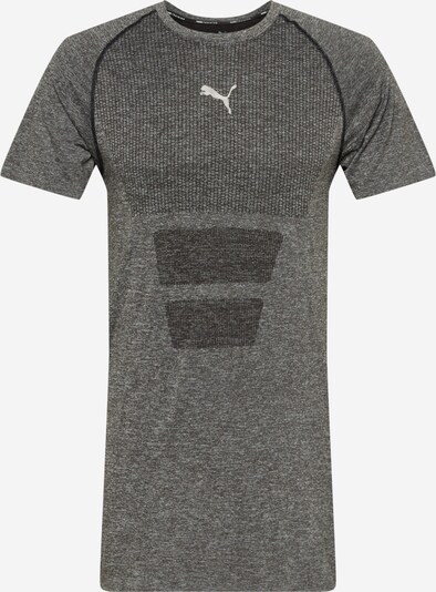 PUMA T-Shirt in grau / schwarzmeliert, Produktansicht