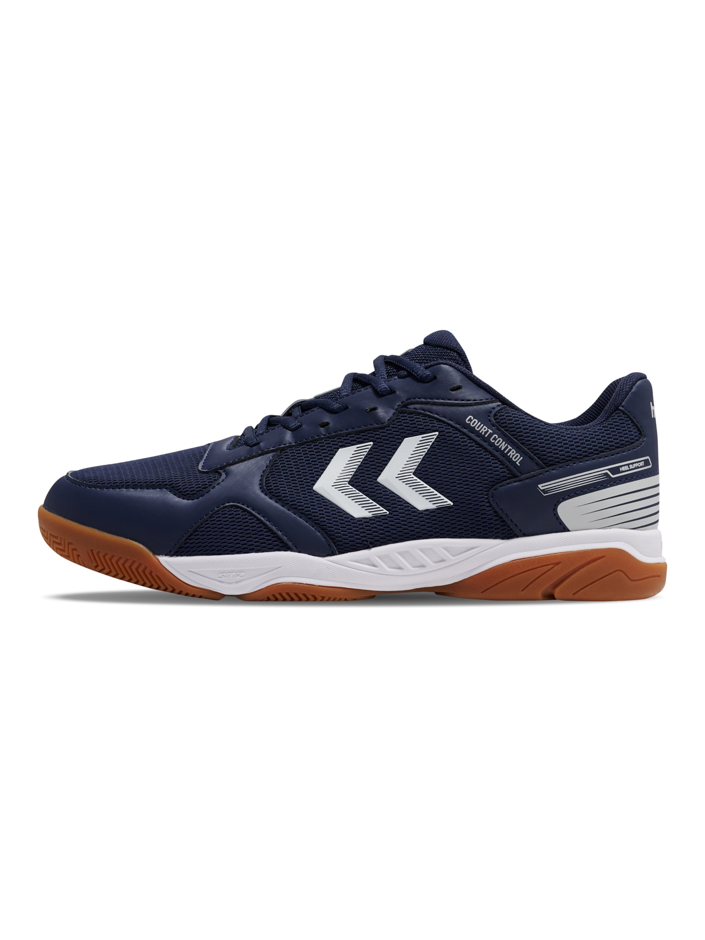 Hummel Sportschoen 'Court Control II' in Blauw: voorkant