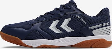 Hummel Sportschoen 'Court Control II' in Blauw: voorkant