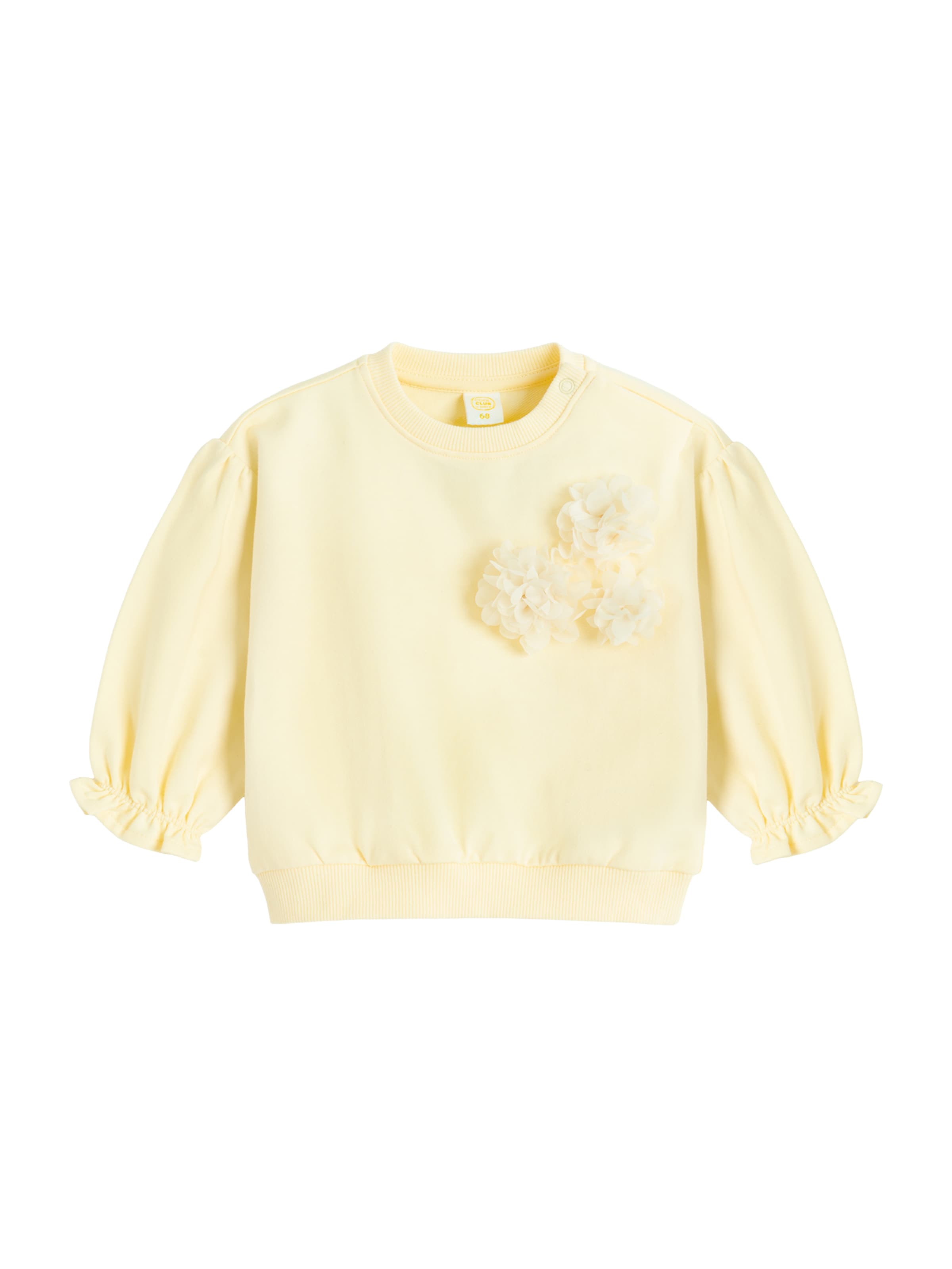 Cool Club Sweatshirt in Gelb: Vorderseite