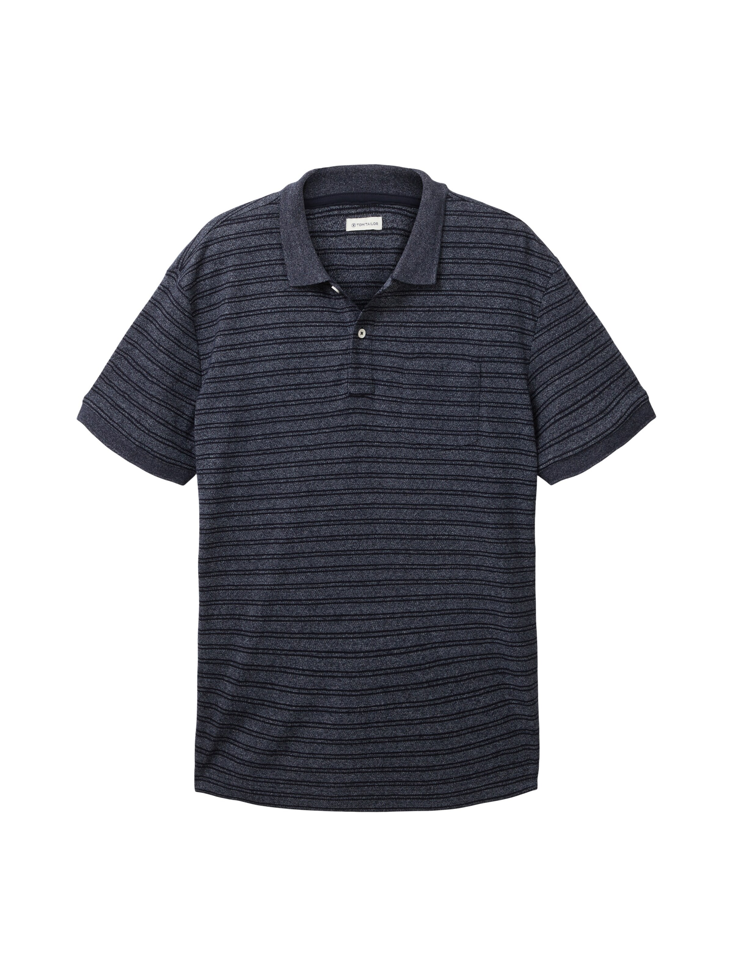 TOM TAILOR Poloshirt in Blau: Vorderseite
