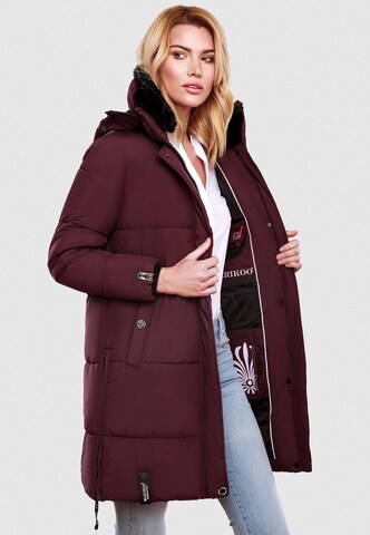 Manteau d’hiver MARIKOO en rouge