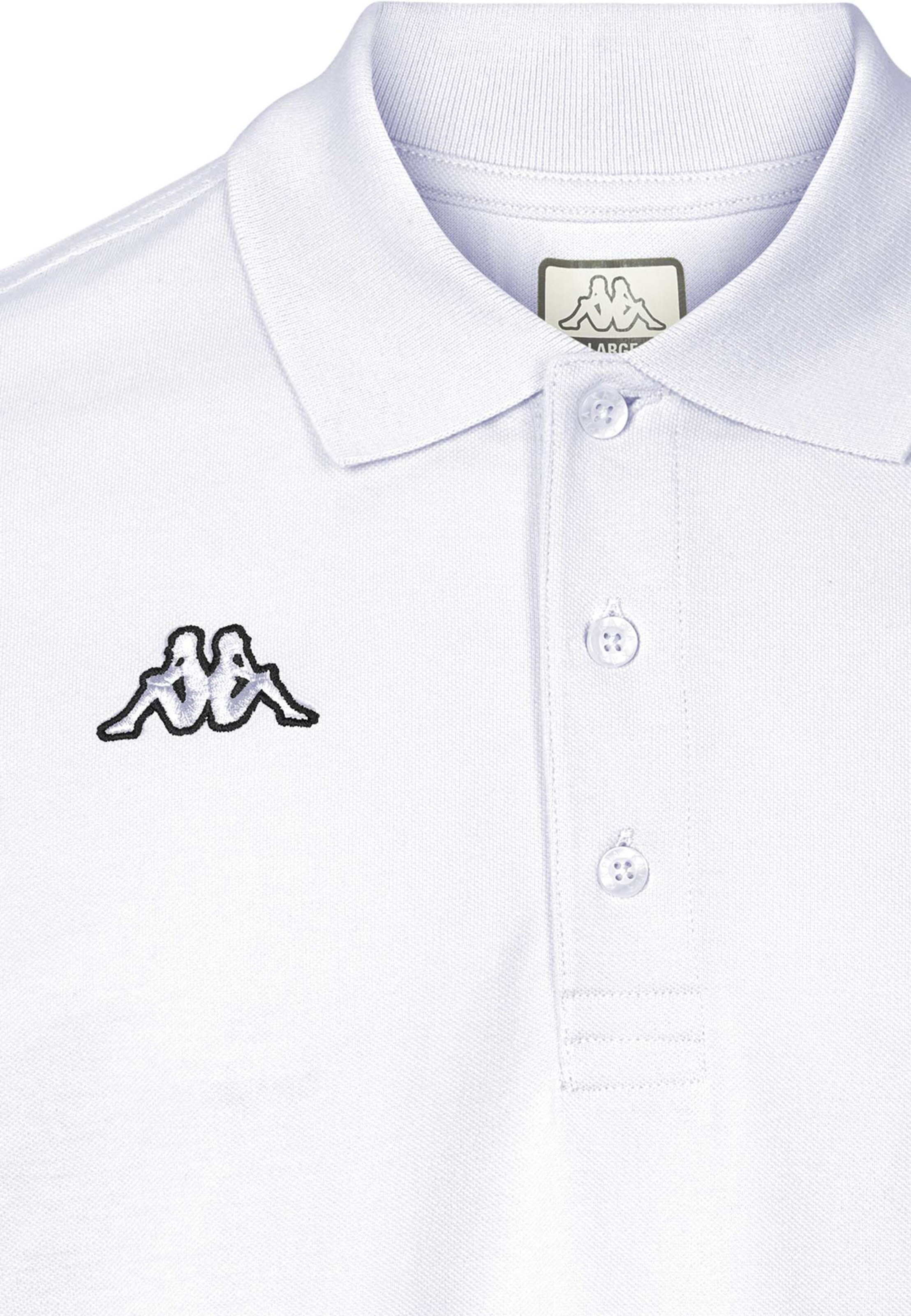 Coupe regular Chemise 'LOGO MALTAXITA' KAPPA en blanc
