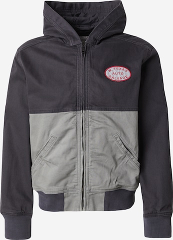 HOLLISTER Between-Season Jacket in Black ABOUT YOU