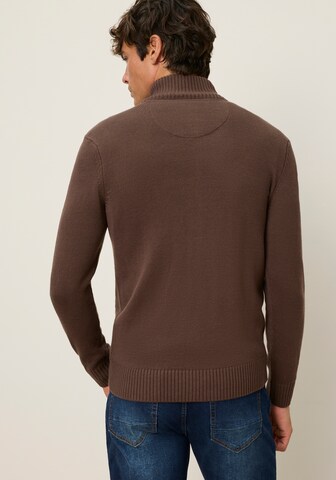 Man's World Knit Cardigan in Brown
