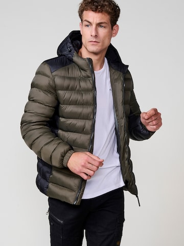 KOROSHI Winterjas in Bruin
