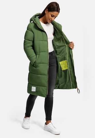 MARIKOO Winter Coat in Green