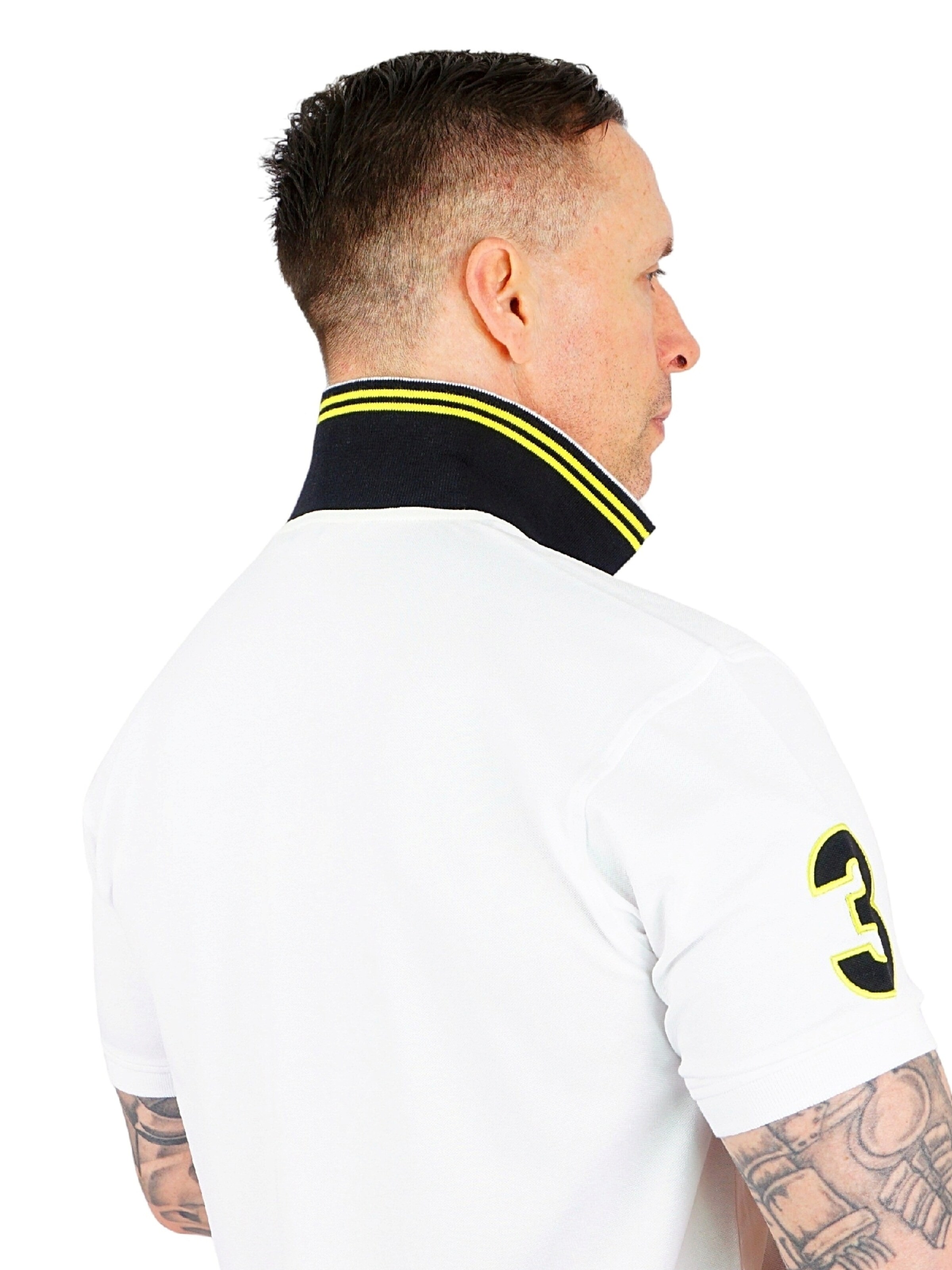 T-Shirt U.S. POLO ASSN. en blanc