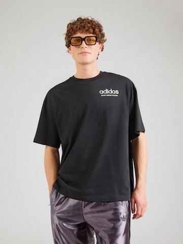 ADIDAS ORIGINALS Shirt 'ASD' in Black: front