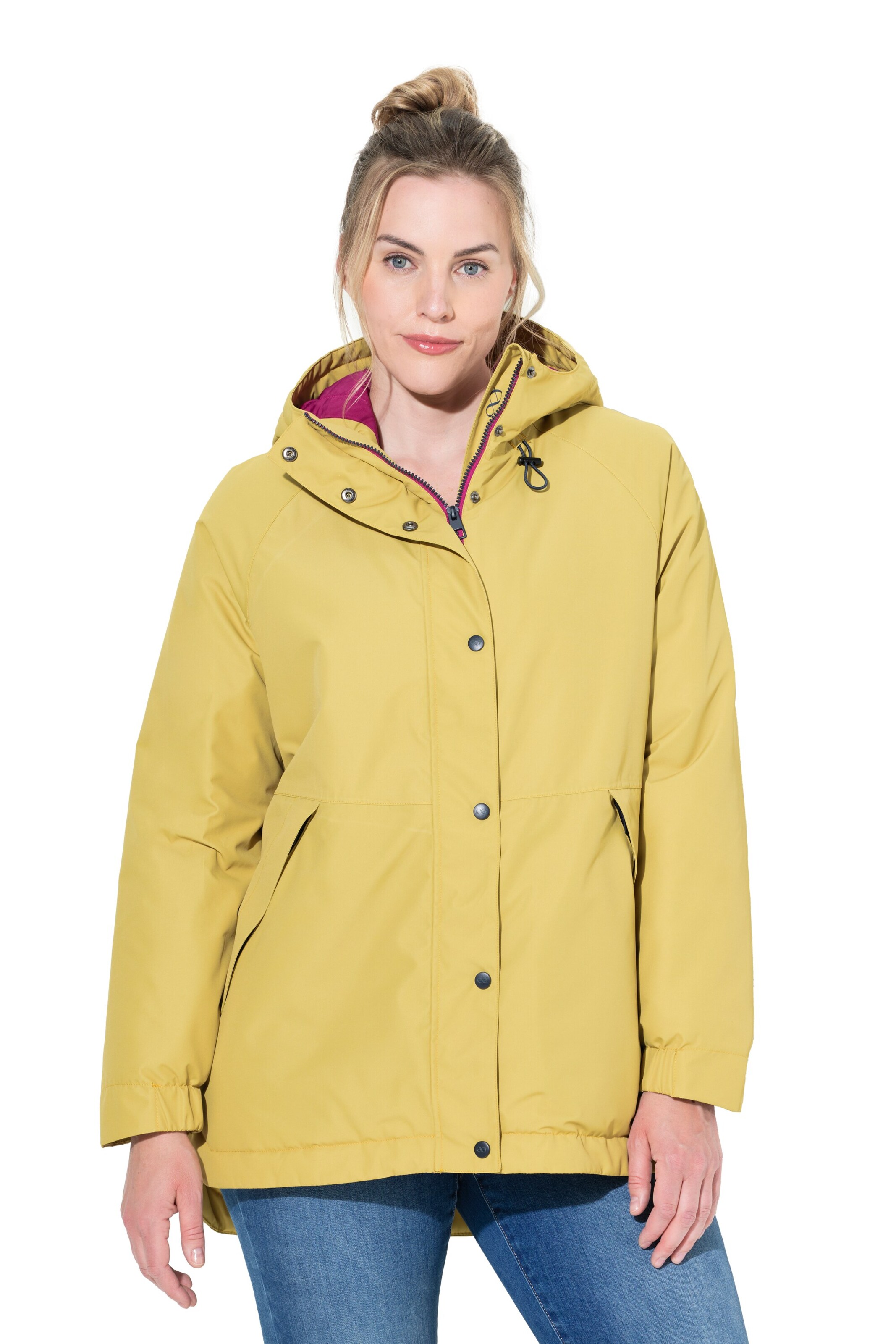 LAURASØN Performance Jacket in Yellow: front
