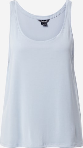 Monki Top in Blauw: voorkant