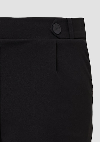 QS Regular Broek in Zwart