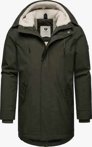 Cappotto invernale di Ragwear in verde: frontale