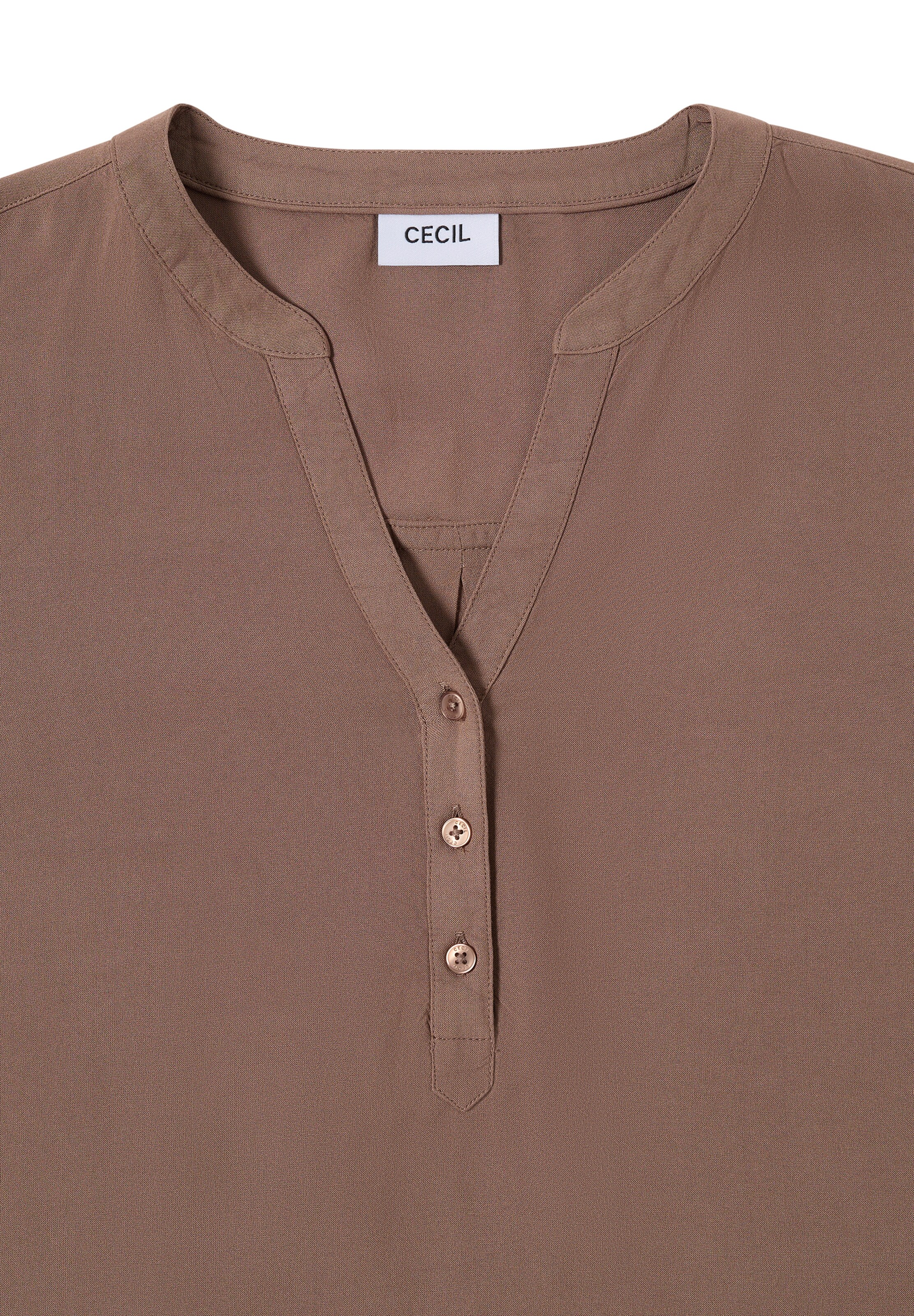 CECIL Bluse in Braun