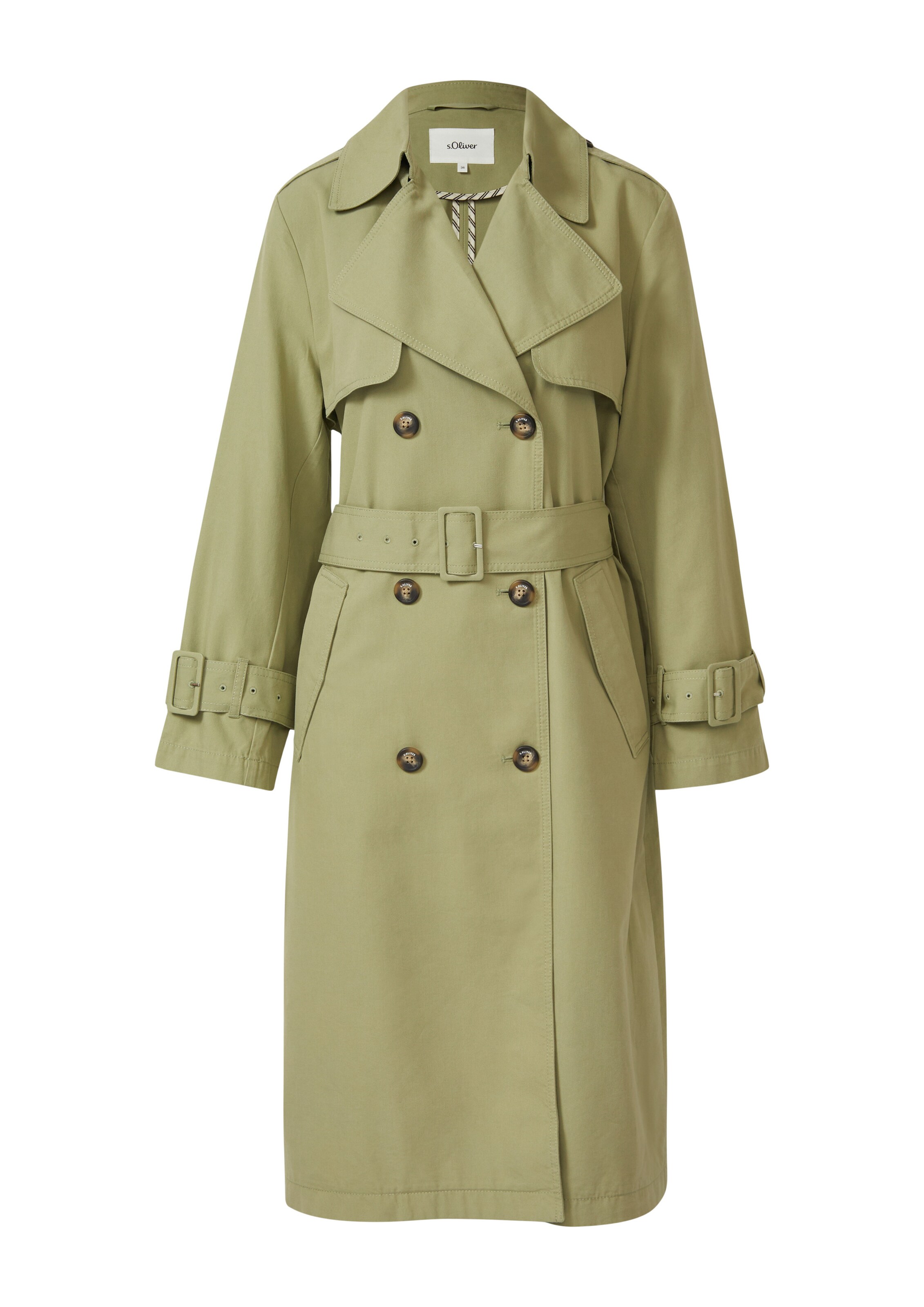 s.Oliver Between-Seasons Coat in Green, Item view