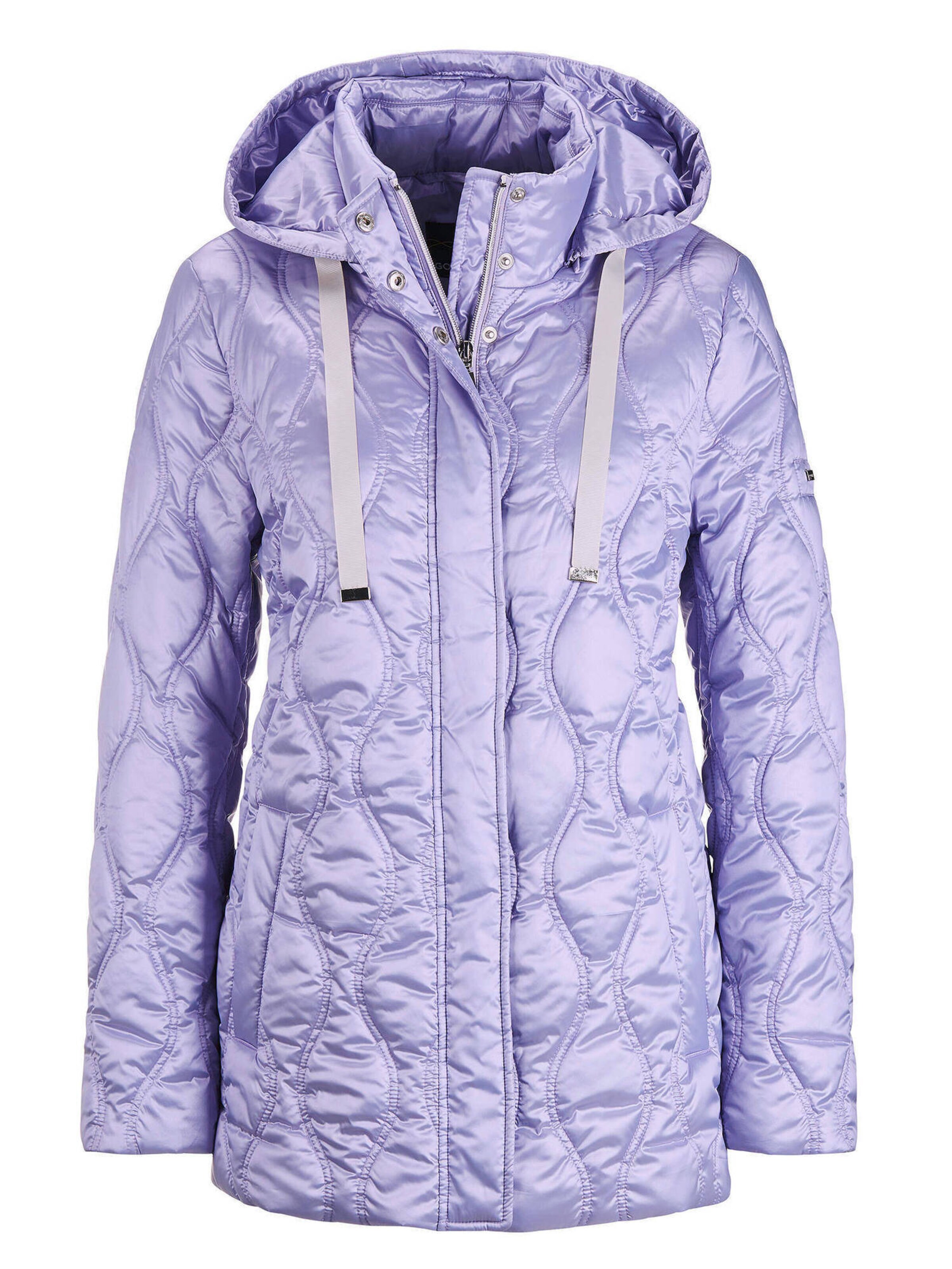 Goldner Between-season jacket in Purple: front