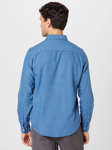 Cotton On Regular Fit Hemd 'MAYFAIR' in Blau