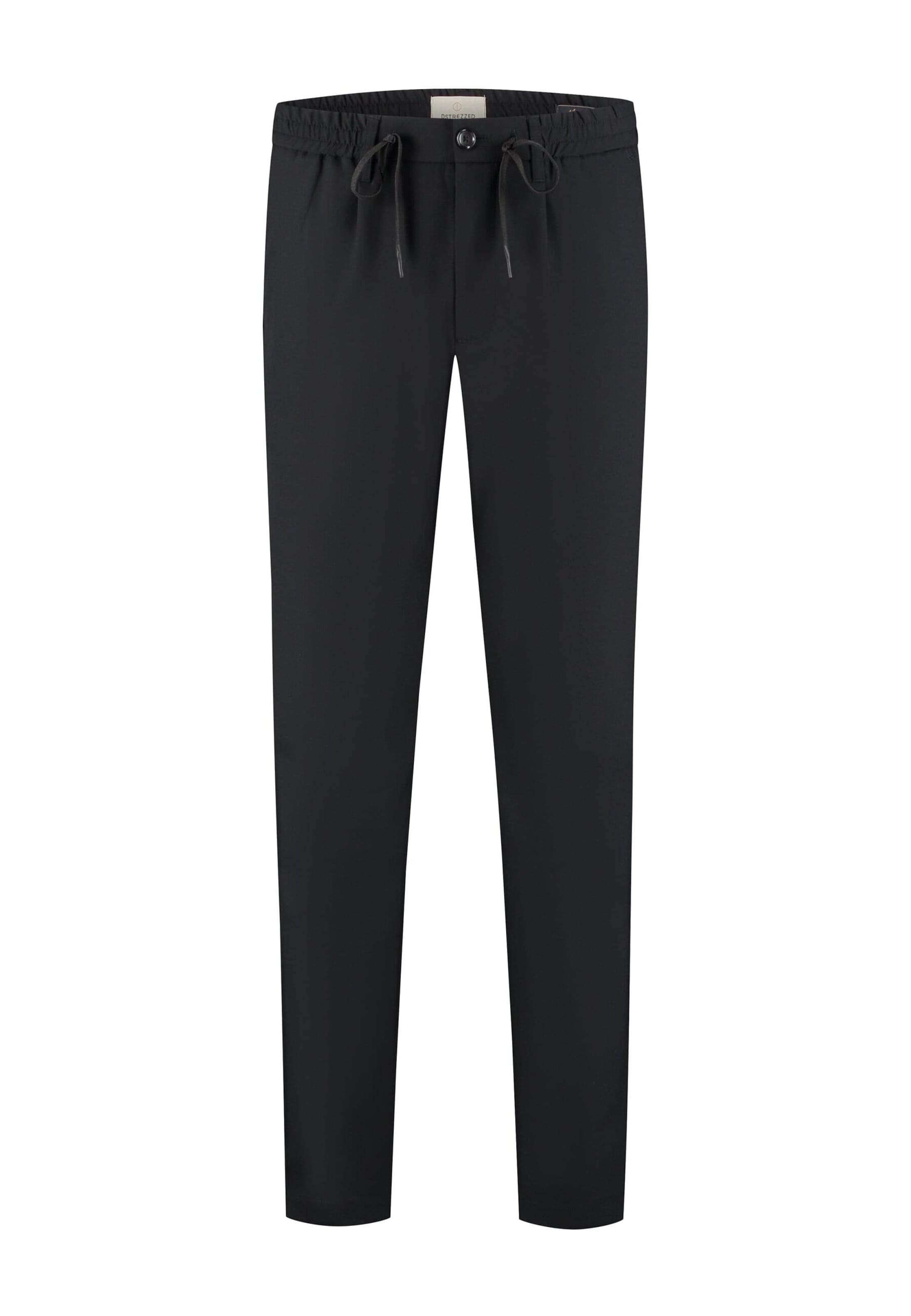 Dstrezzed Zúžený Kalhoty 'Marlon' – černá: přední strana