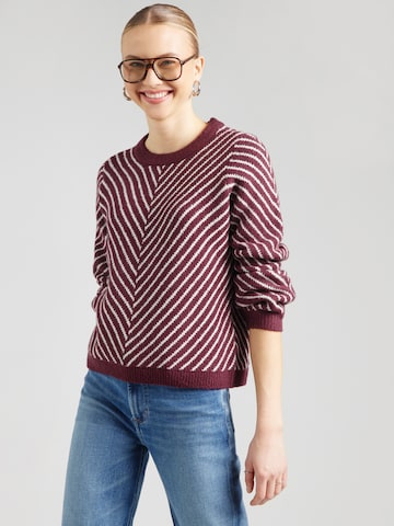 VILA Trui 'VIKHAIA' in Lila: voorkant