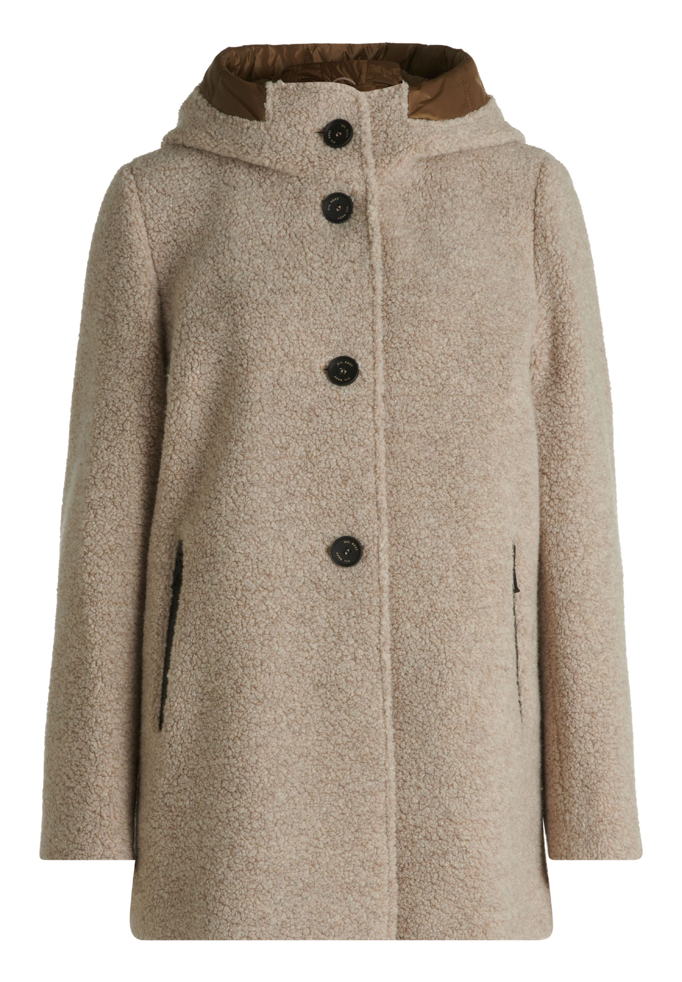 Cappotto di mezza stagione di GIL BRET in beige: frontale