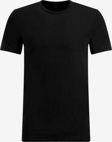 T-Shirt WE Fashion en noir : devant