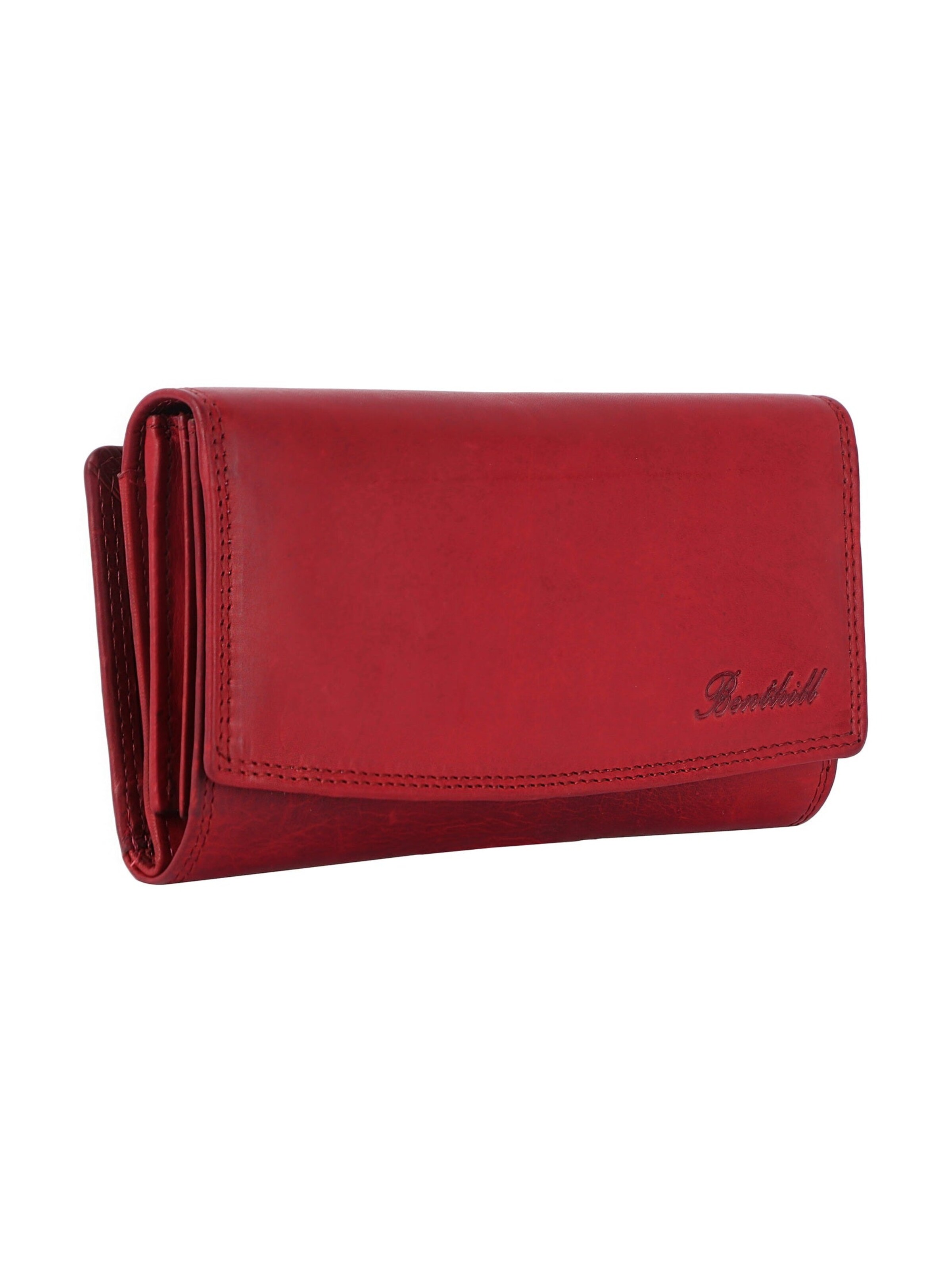 Benthill Wallet in Red: front
