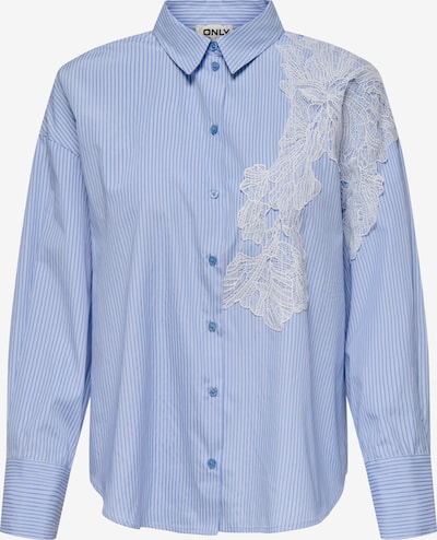 ONLY Blūze 'ONLKIRI', krāsa - debeszils / balts, Preces skats