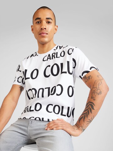 Carlo Colucci - Camiseta en blanco