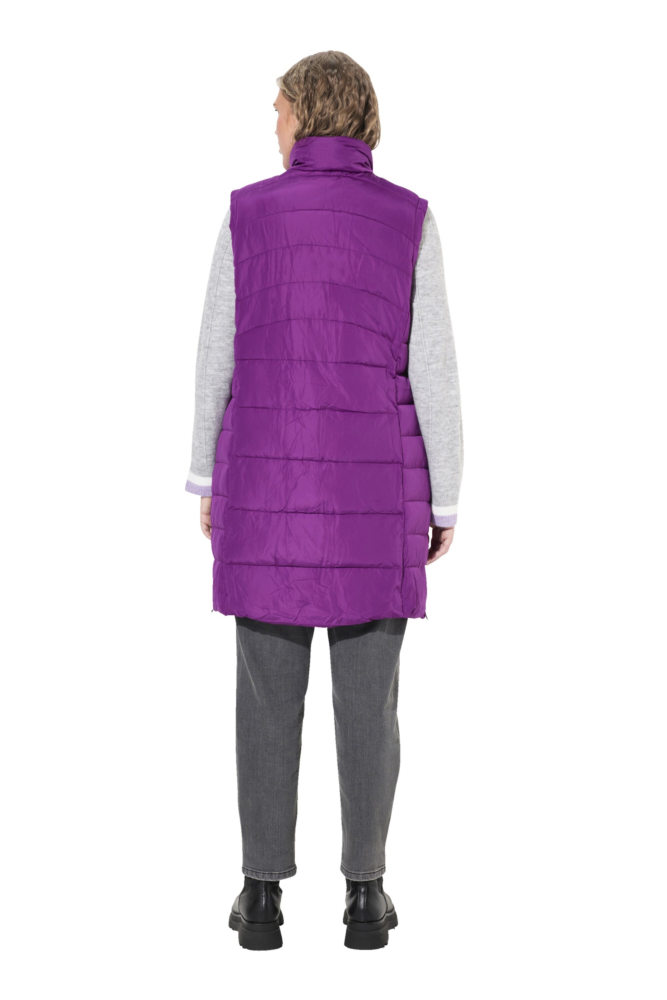 Ulla Popken Bodywarmer in Lila