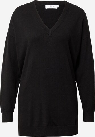 MSCH COPENHAGEN Sweater in Black: front